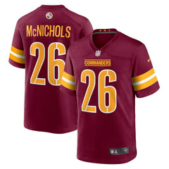 Jeremy McNichols Washington Commanders Game Jersey - Burgundy | Nike on sale