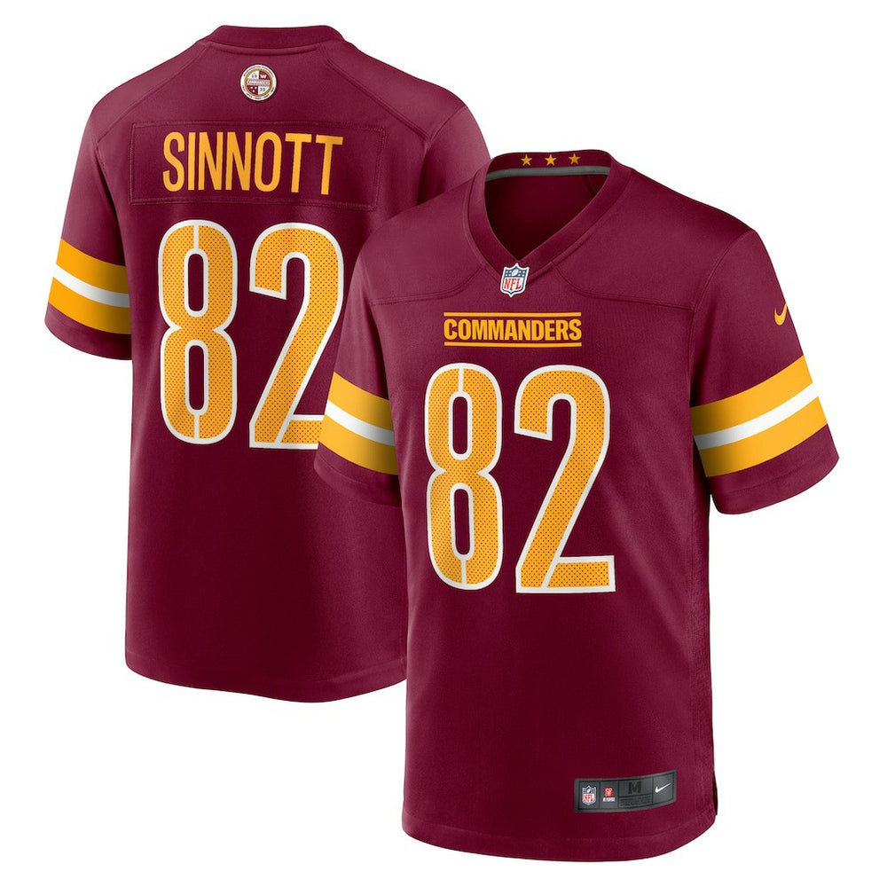 Ben Sinnott Washington Commanders Game Jersey - Burgundy | Nike on sale