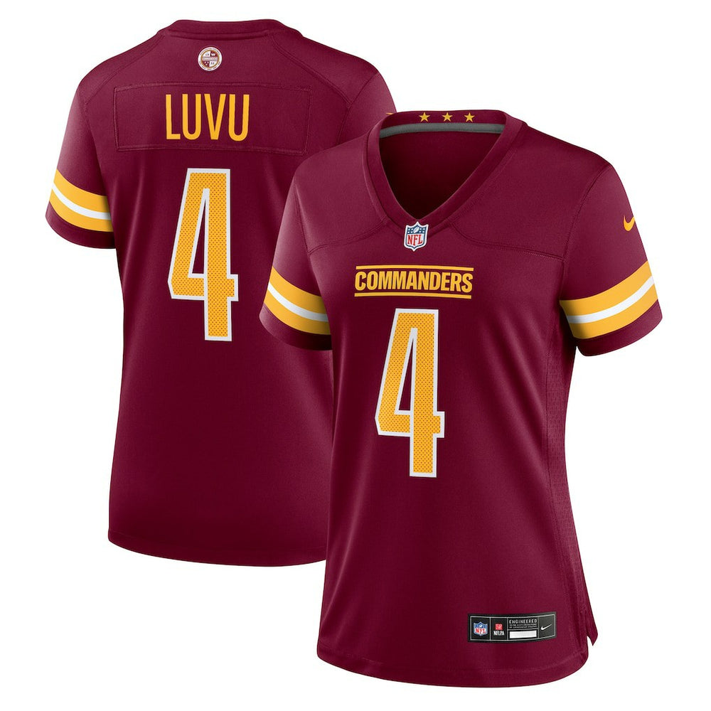 Frankie Luvu Washington Commanders Women's Team Game Jersey - Burgundy | Nike outlet