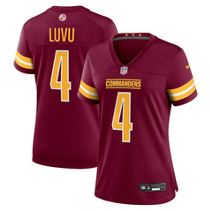 Frankie Luvu Washington Commanders Women's Team Game Jersey - Burgundy | Nike outlet