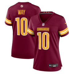 Tress Way Washington Commanders Women's Team Game Jersey - Burgundy | Nike for sale