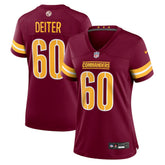 Michael Deiter Washington Commanders Women's Team Game Jersey - Burgundy | Nike cheap