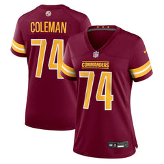 Brandon Coleman Washington Commanders Women's Team Game Jersey - Burgundy | Nike sale