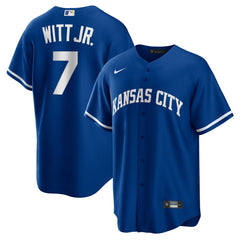 Bobby Witt Jr. Kansas City Royals Alternate 2 Replica Jersey - Rush Blue | Nike
