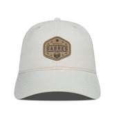 Buffalo Sabres Men's Levelwear Faux Leather Patch Unstructured Adjustable Hat Cream