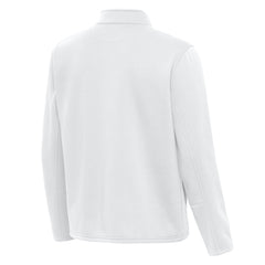 Detroit Lions Antigua Twist Quarter-Zip Pullover Jacket - White on sale