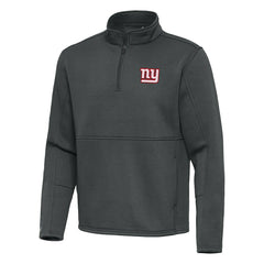 New York Giants Antigua Twist Quarter-Zip Pullover Jacket - Pewter online