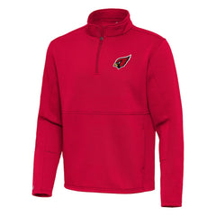 Arizona Cardinals Antigua Twist Quarter-Zip Pullover Jacket - Red outlet