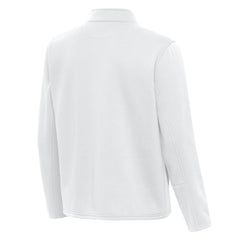 Florida Panthers Antigua Twist Quarter-Zip Pullover Jacket White