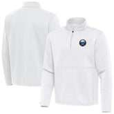 Buffalo Sabres Antigua Twist Quarter-Zip Pullover Jacket White