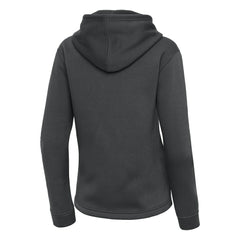 Washington Nationals Antigua Women's Contemporary Quarter-Zip Hoodie - Pewter
