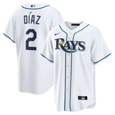 Yandy Díaz Tampa Bay Rays Home Replica Jersey - White | Nike