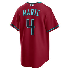 Ketel Marte Arizona Diamondbacks Alternate 2 Replica Jersey - Red | Nike