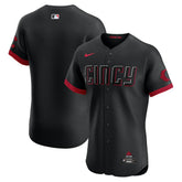 Cincinnati Reds City Connect Elite Jersey - Black | Nike