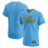 Milwaukee Brewers City Connect Elite Jersey - Powder Blue | Nike