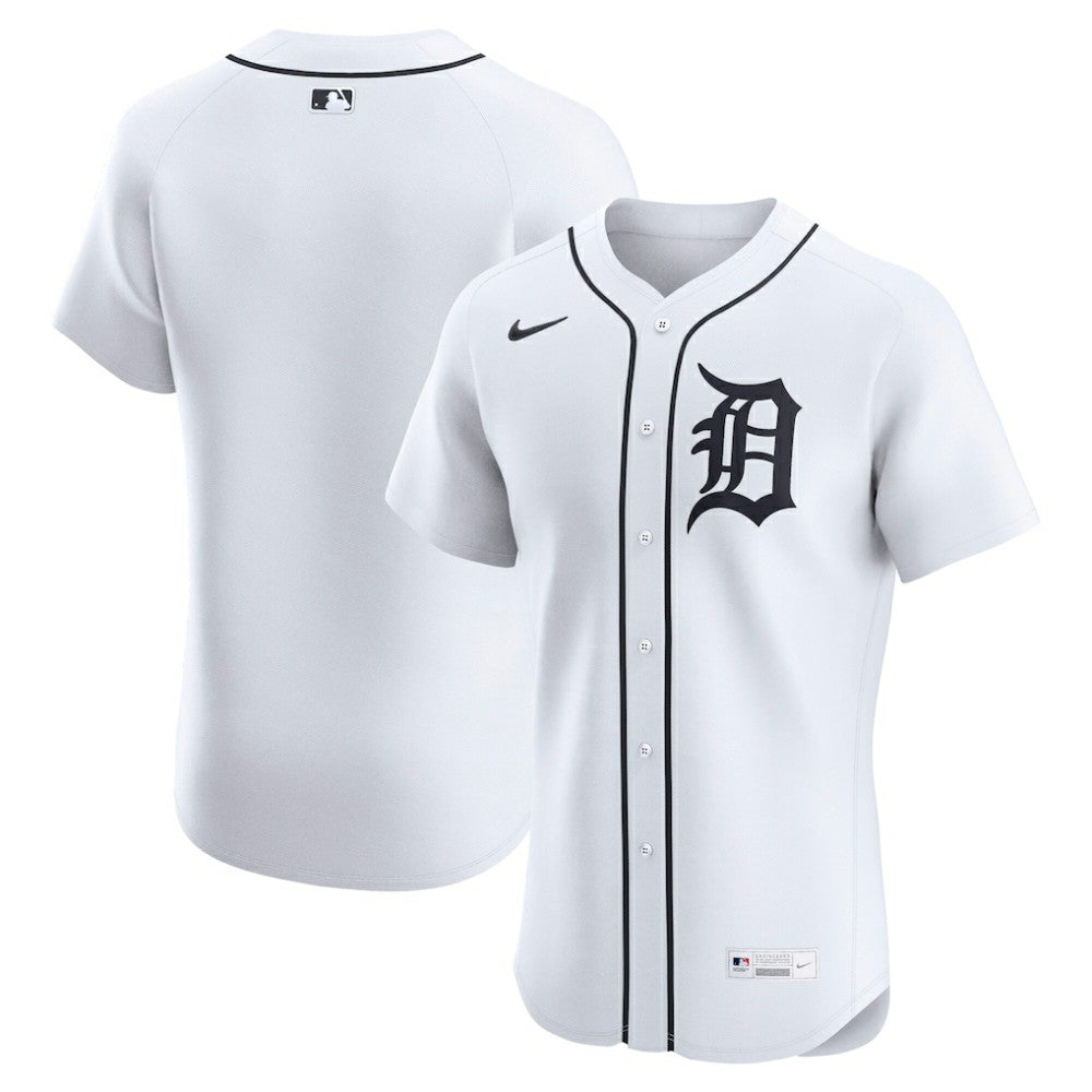 Detroit Tigers Home Elite Jersey - White | Nike