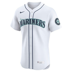 Seattle Mariners Home Elite Jersey - White | Nike