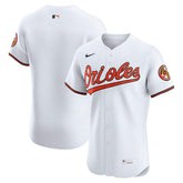 Baltimore Orioles Home Elite Jersey - White | Nike