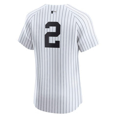Derek Jeter New York Yankees Home Elite Player Jersey - White | Nike