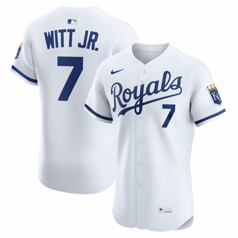 Bobby Witt Jr. Kansas City Royals Home ElitePlayer Jersey - White | Nike