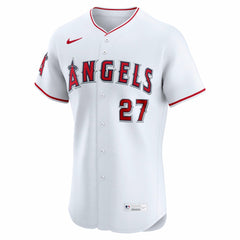 Mike Trout Los Angeles Angels Home ElitePlayer Jersey - White | Nike