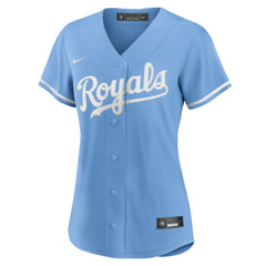 Bobby Witt Jr. Kansas City Royals Women's Alternate Replica Player Jersey - Light Blue | Nike