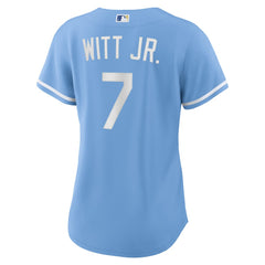 Bobby Witt Jr. Kansas City Royals Women's Alternate Replica Player Jersey - Light Blue | Nike