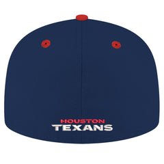Houston Texans New Era Flipside Two-Tone 59FIFTY Fitted Hat - Navy/Red cheap