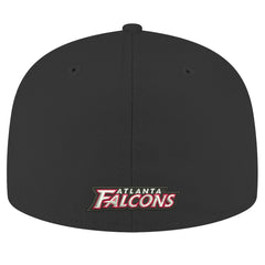 Atlanta Falcons New Era Omaha Throwback 59FIFTY Fitted Hat - Black for sale