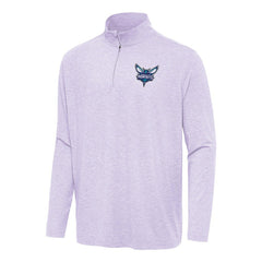 Charlotte Hornets Antigua Hunk Quarter-Zip Top - Lavender for sale