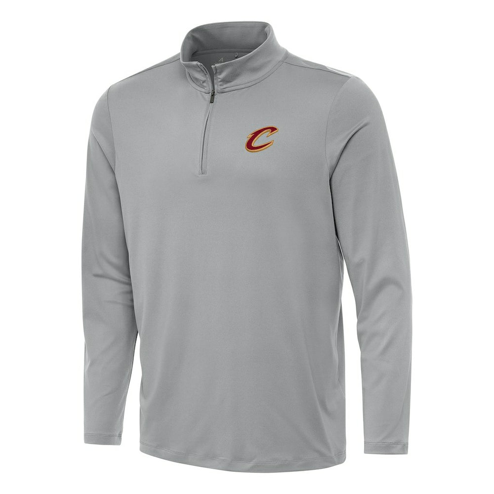 Cleveland Cavaliers Antigua Reprocess Quarter-Zip Top sale - Gray cheap