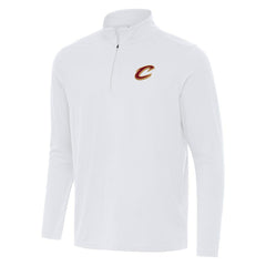 Cleveland Cavaliers Antigua Intent Quarter-Zip Top sale - White shop
