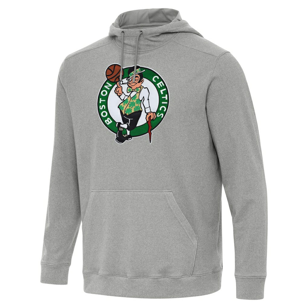 Boston Celtics Antigua Cloud Pullover Hoodie - Heather Gray on sale