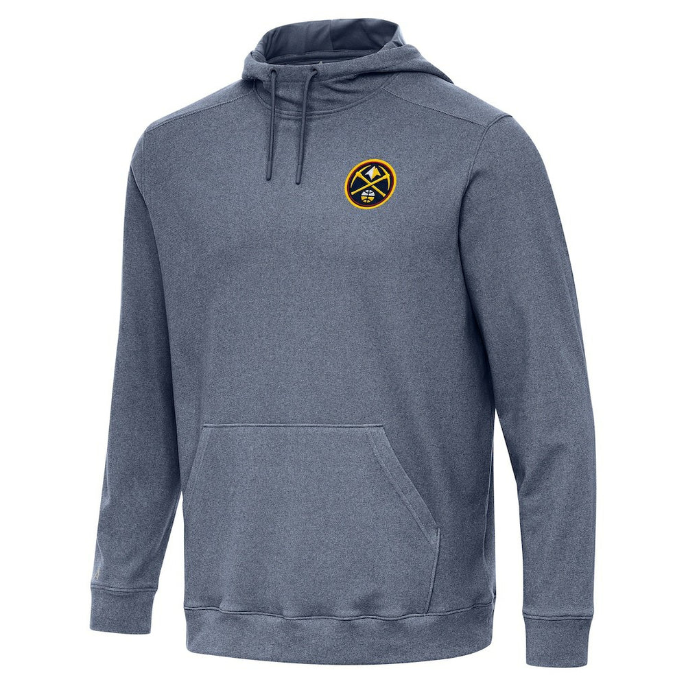 Denver Nuggets Antigua Cloud Pullover Hoodie sale - Heather Navy shop