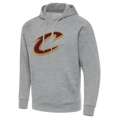 Cleveland Cavaliers Antigua Big & Tall Victory Raglan Pullover Hoodie sale - Heather Gray discount
