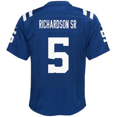 Anthony Richardson Sr. Indianapolis Colts Youth Game Jersey - Royal | Nike discount