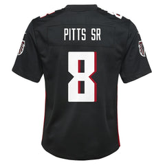 Kyle Pitts Sr. Atlanta Falcons Youth Game Jersey - Black | Nike cheap