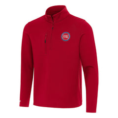 Detroit Pistons Antigua Insider Quarter-Zip Top sale - Red sale