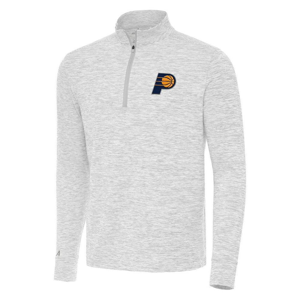 Indiana Pacers Antigua Cause Quarter-Zip Top - Gray discount