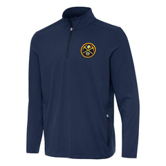 Denver Nuggets Antigua Perilous Quarter-Zip Sweatshirt sale - Navy outlet