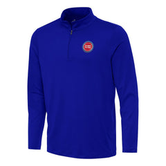 Detroit Pistons Antigua Reprocess Quarter-Zip Top sale - Blue on sale