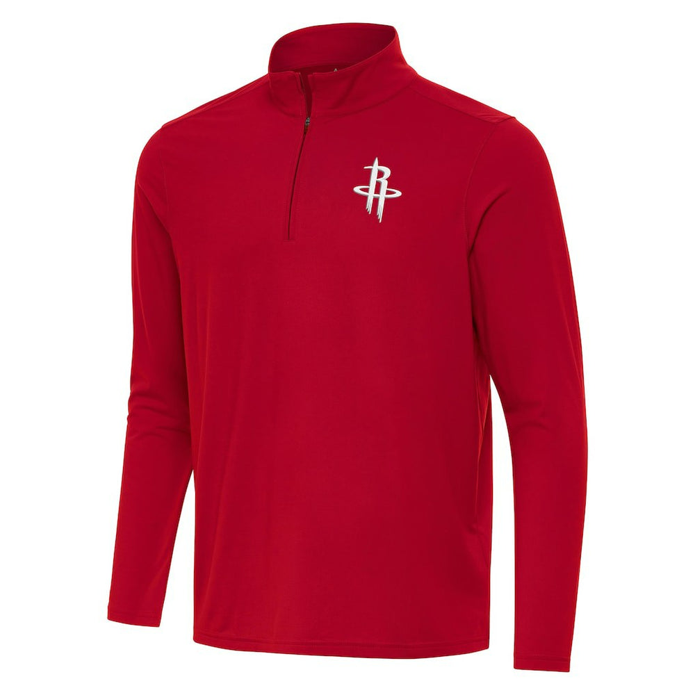 Houston Rockets Antigua Intent Quarter-Zip Top sale - Red discount