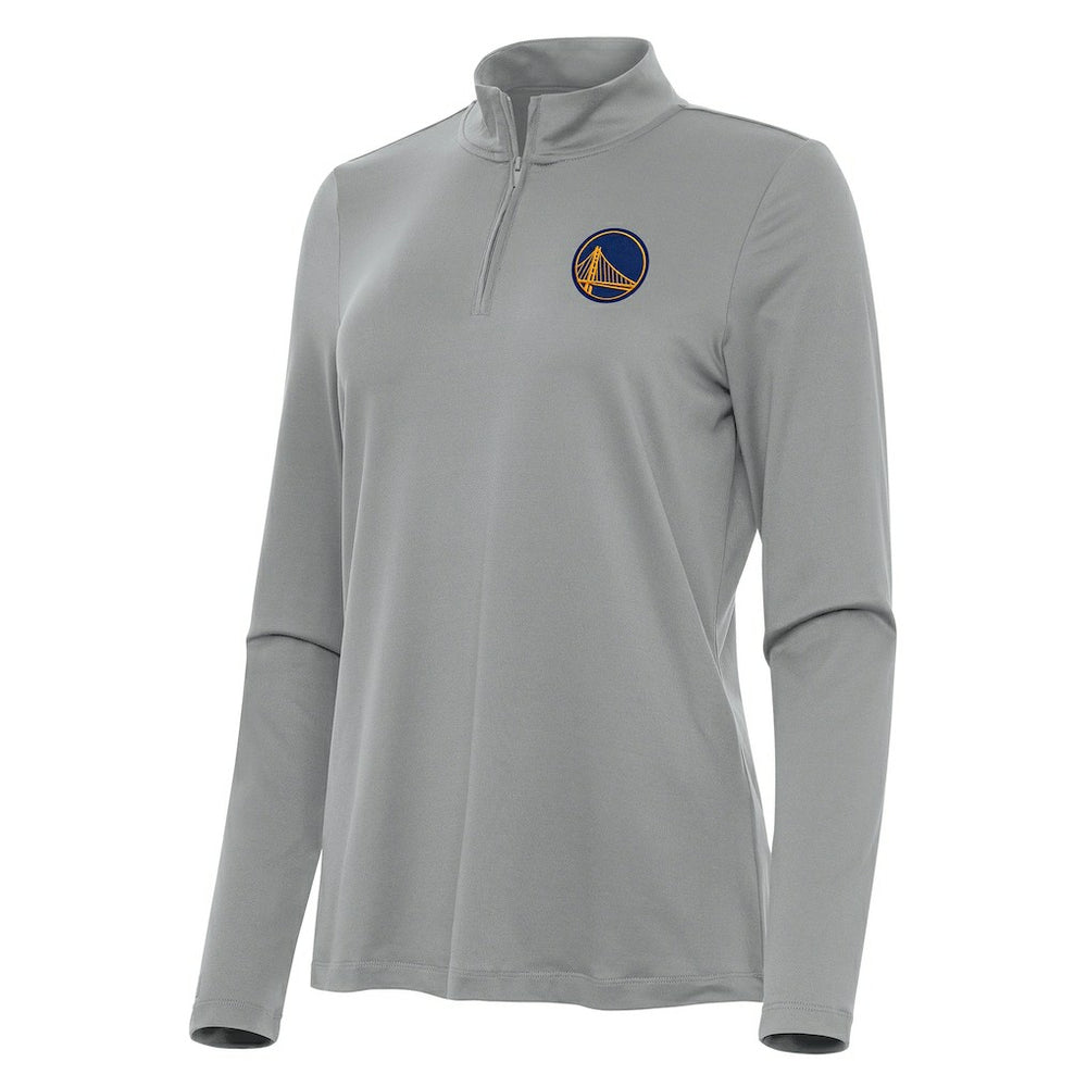 Golden State Warriors Antigua Women's Reprocess Quarter-Zip Top sale - Gray on sale