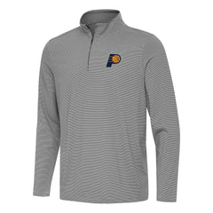 Indiana Pacers Antigua Twine Quarter-Zip Top - Black outlet