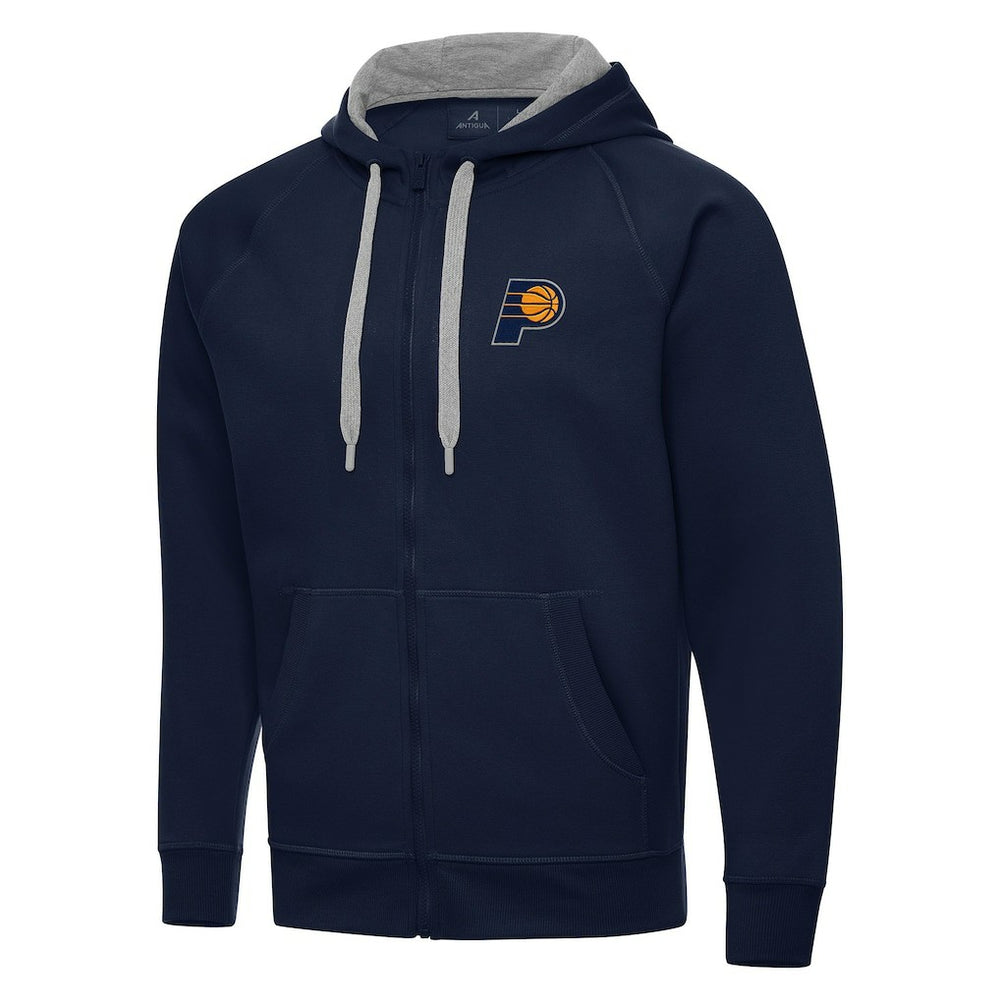 Indiana Pacers Antigua Big & Tall Victory Full-Zip Hoodie Jacket - Navy sale