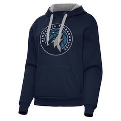 Minnesota Timberwolves Antigua Women's Victory Pullover Hoodie - Navy online