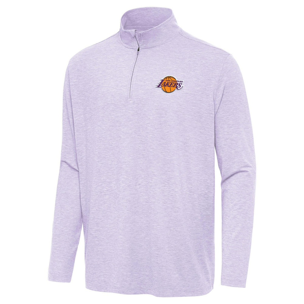 Los Angeles Lakers Antigua Hunk Quarter-Zip Top - Lavender online
