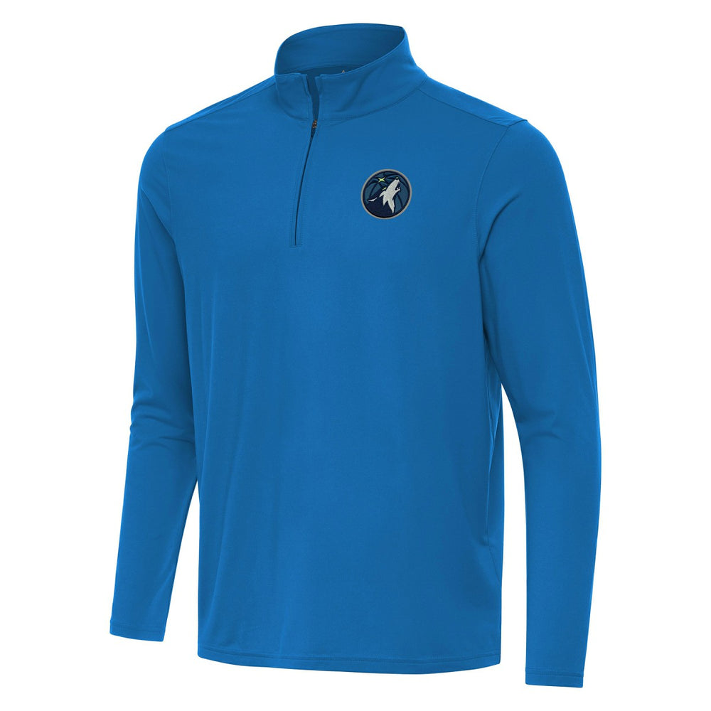 Minnesota Timberwolves Antigua Intent Quarter-Zip Top - Blue discount