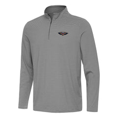 New Orleans Pelicans Antigua Twine Quarter-Zip Top - Black discount