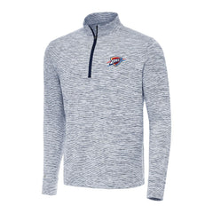 Oklahoma City Thunder Antigua Cause Quarter-Zip Top - Navy on sale